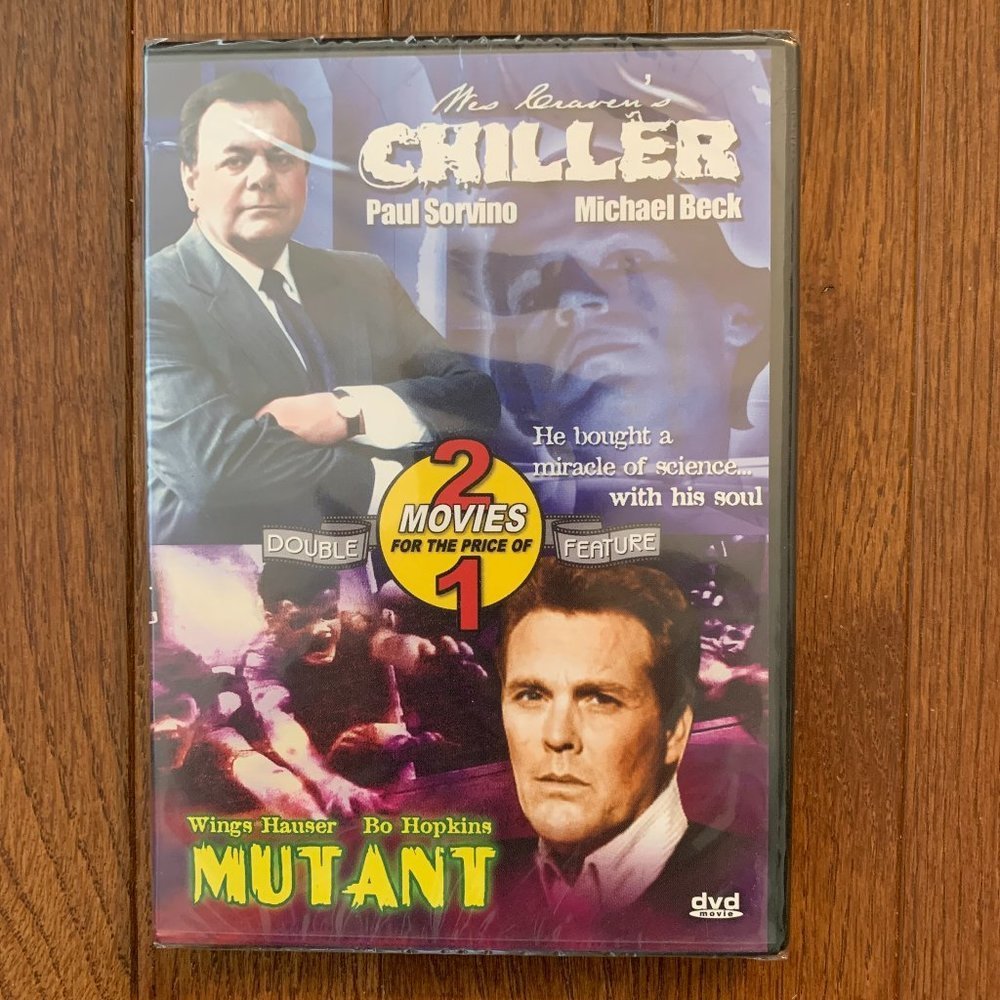New Chiller Mutant Double Feature DVD Horror